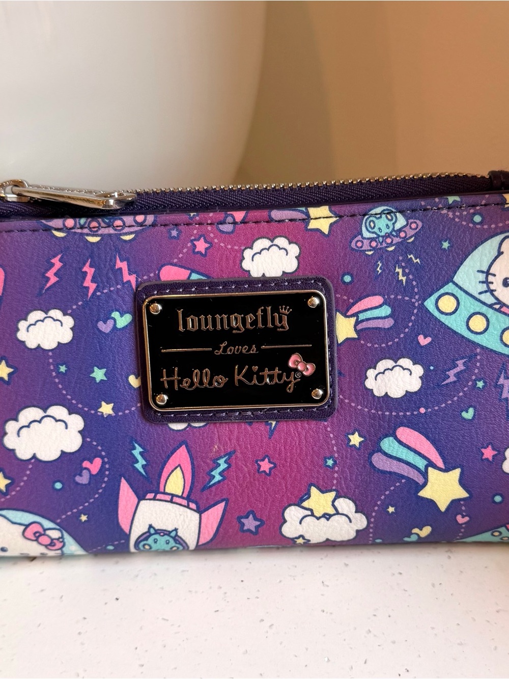 Loungefly x Hello Kitty Spaceship Flap Wallet
